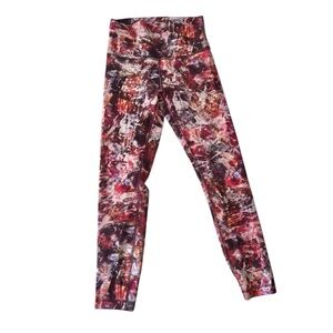 Lulu Lemon Abstract Print Leggings